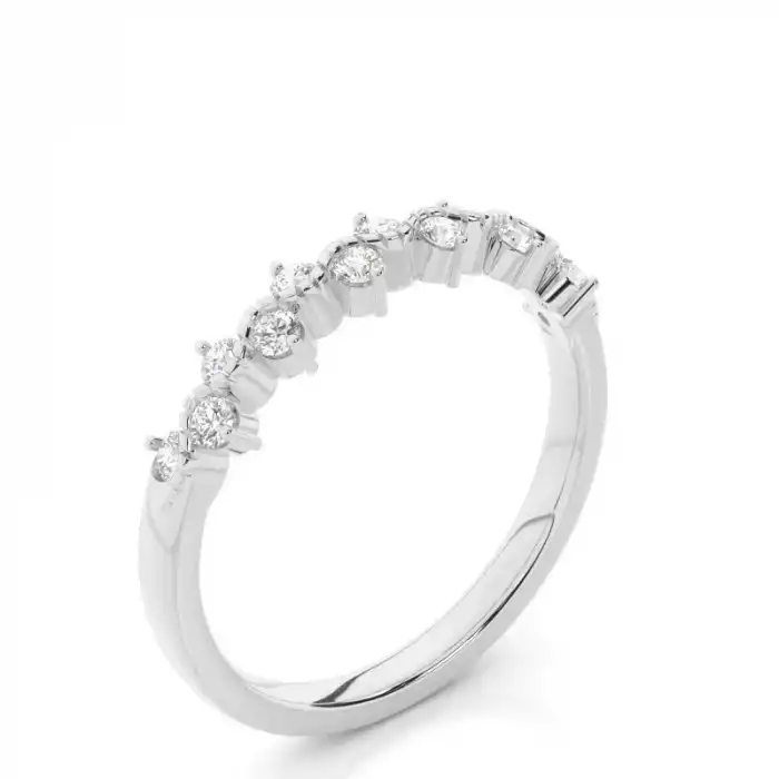 White Gold Eternity Rings Diamond