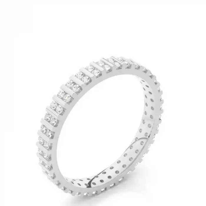 White Gold Eternity Rings Diamond