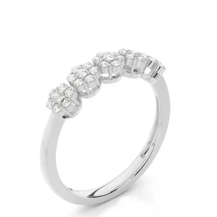 White Gold Eternity Rings Diamond