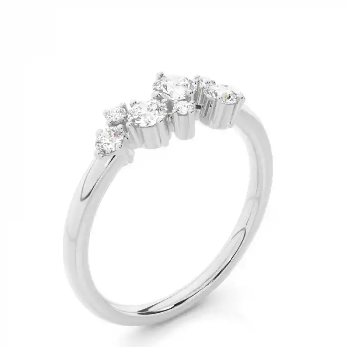 White Gold Eternity Rings Diamond