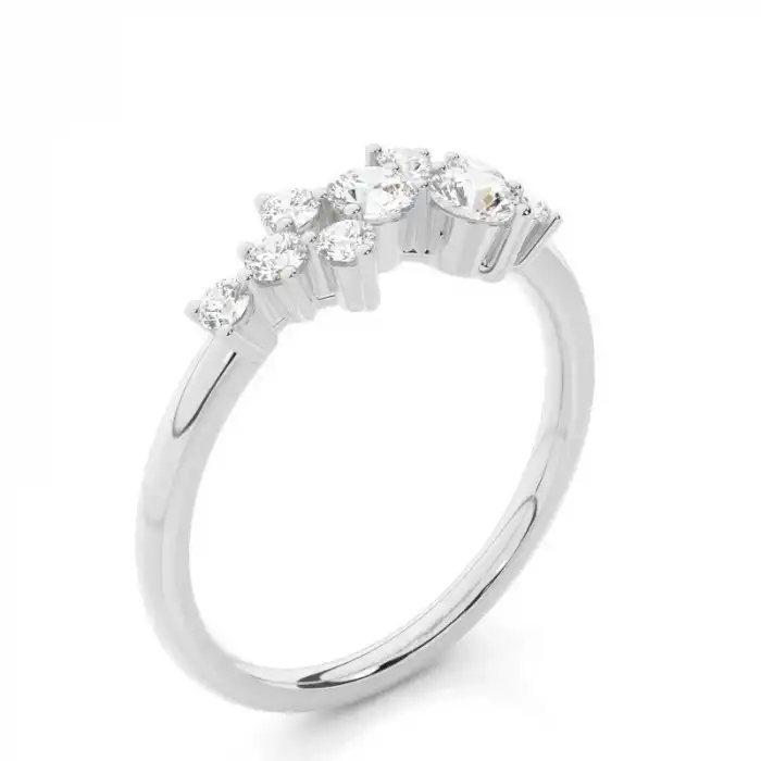 White Gold Eternity Rings Diamond