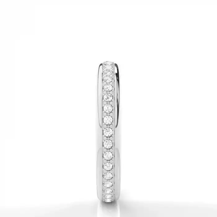 White Gold Eternity Rings Diamond