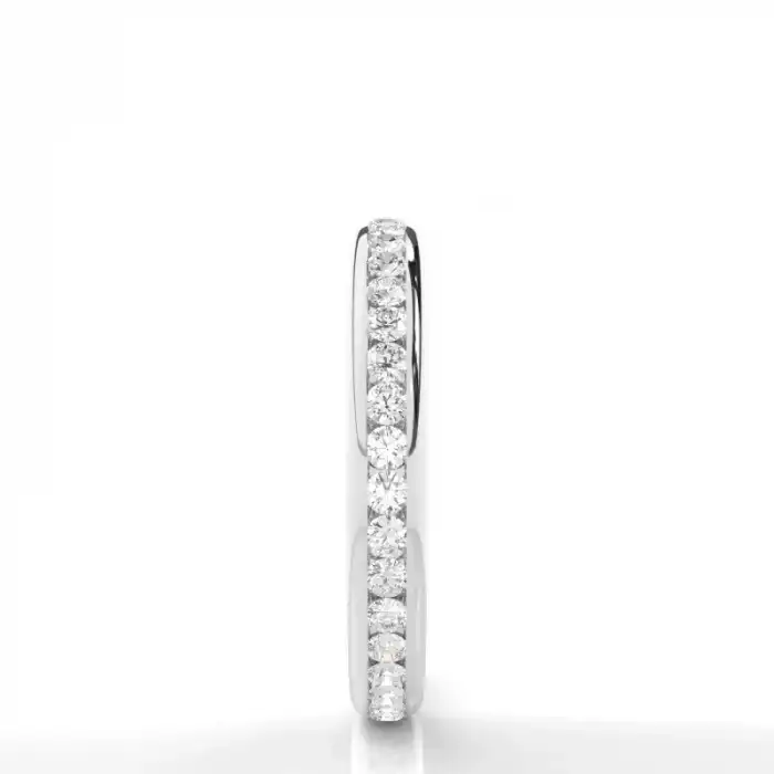 White Gold Eternity Rings Diamond