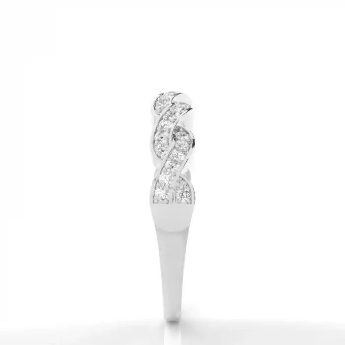 White Gold Eternity Rings Diamond