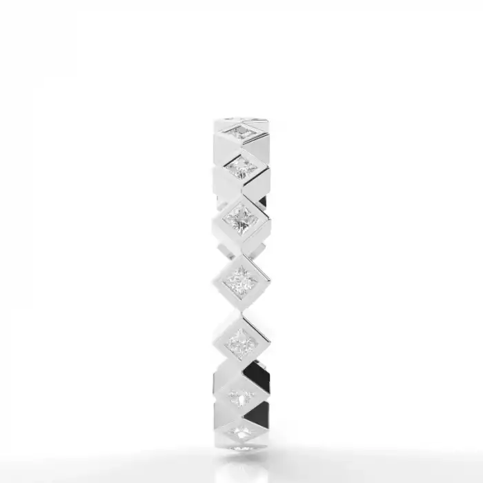 White Gold Eternity Rings Diamond