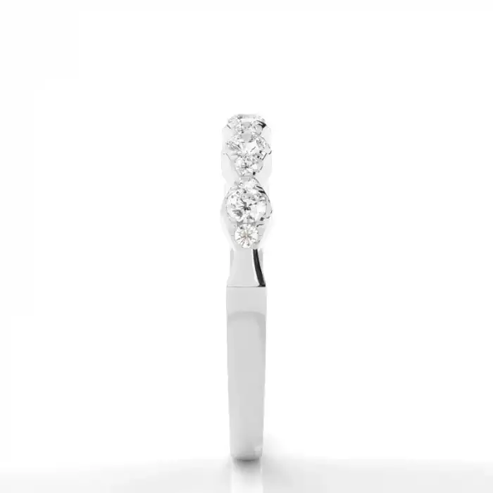 White Gold Eternity Rings Diamond