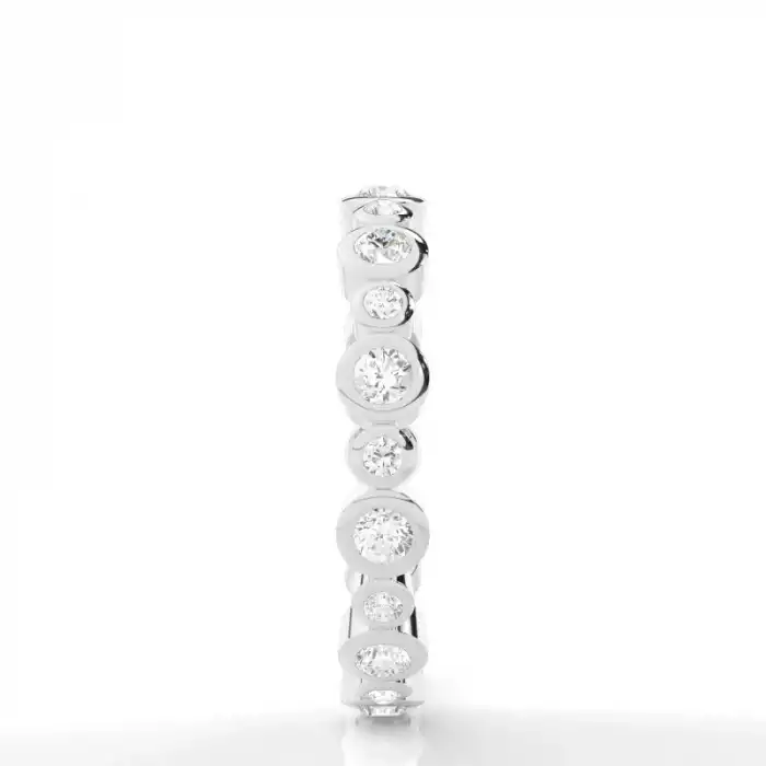 White Gold Eternity Rings Diamond