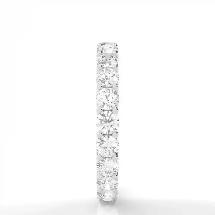White Gold Eternity Rings Diamond