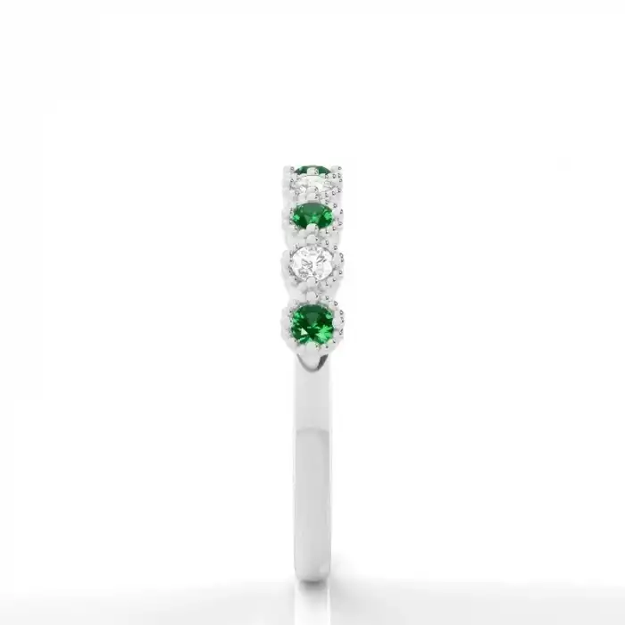 White Gold Eternity Rings Diamond