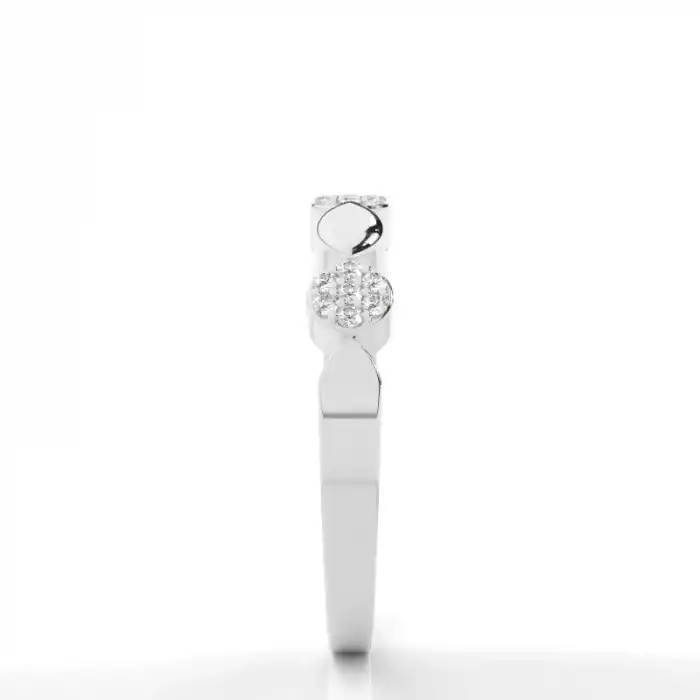 White Gold Eternity Rings Diamond
