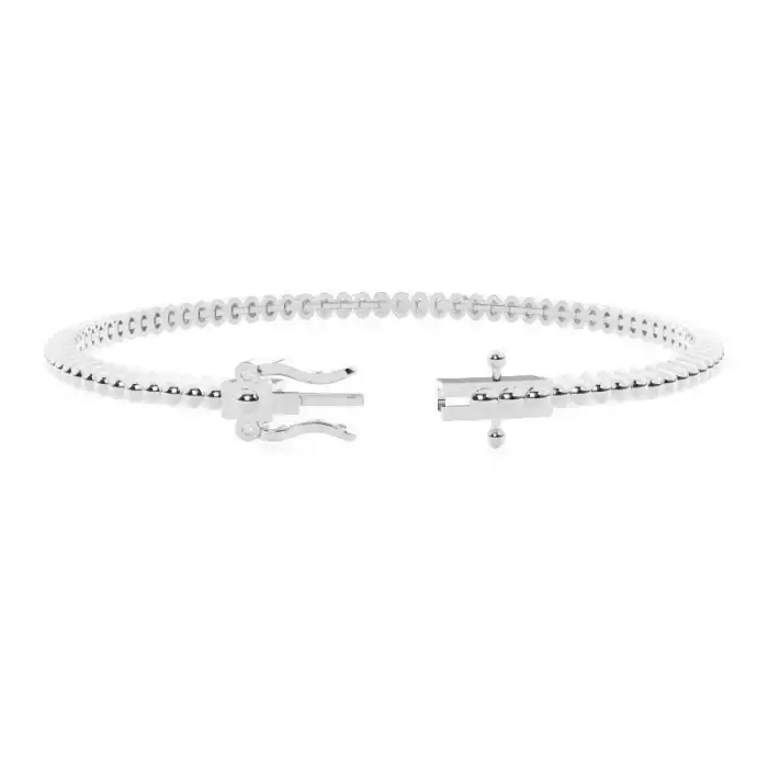 White Gold Evening Diamond Bracelets