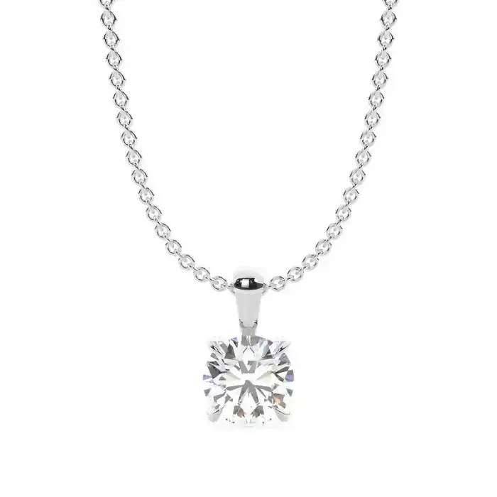 White Gold Everyday Diamond Pendants