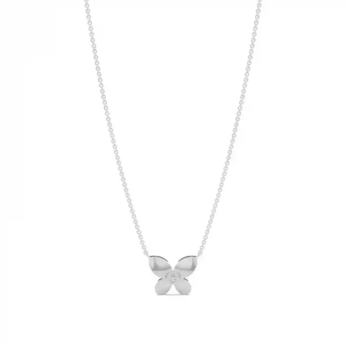 White Gold Everyday Diamond Pendants