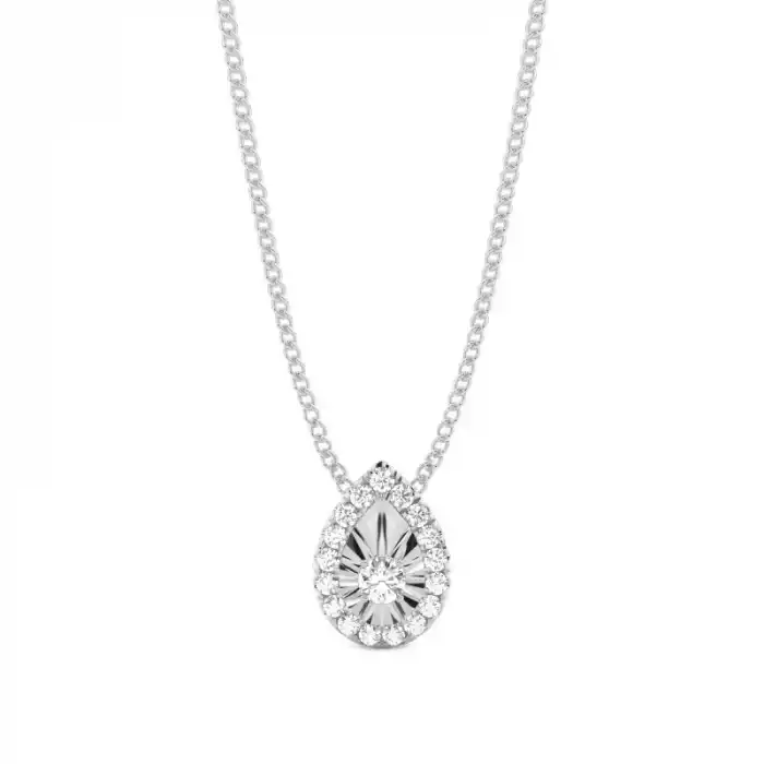 White Gold Everyday Diamond Pendants