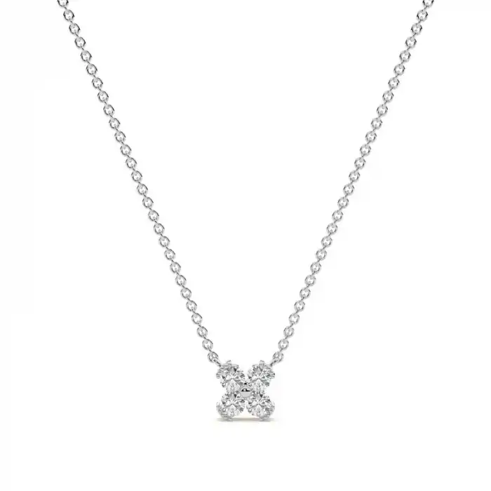 White Gold Everyday Diamond Pendants