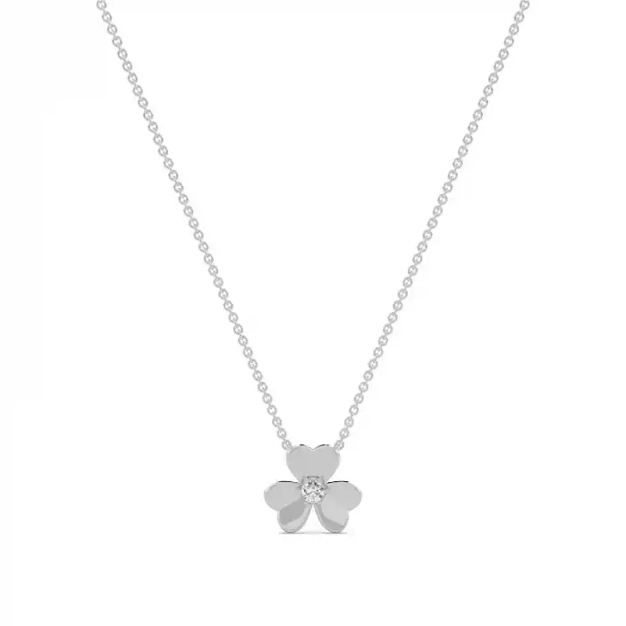 White Gold Everyday Diamond Pendants