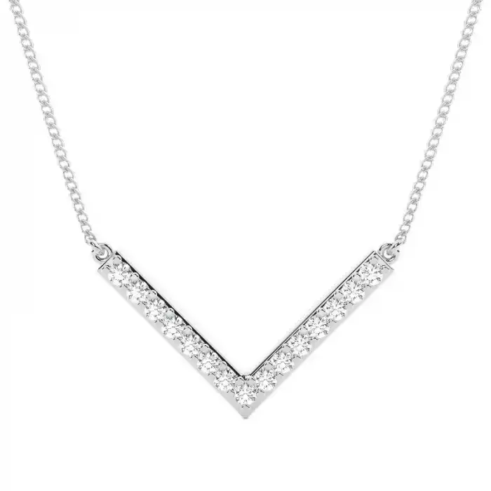 White Gold Everyday Diamond Pendants