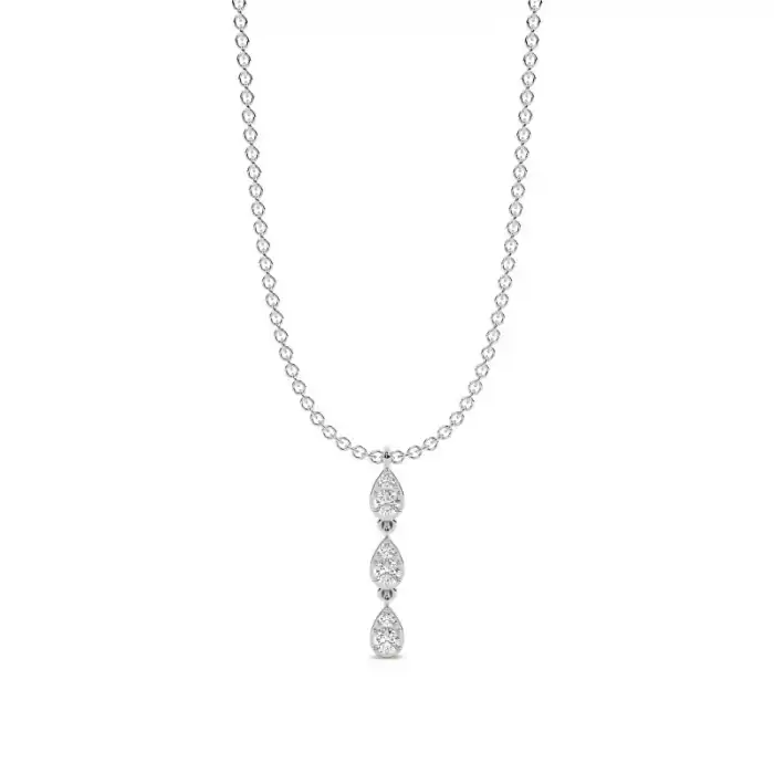 White Gold Everyday Diamond Pendants