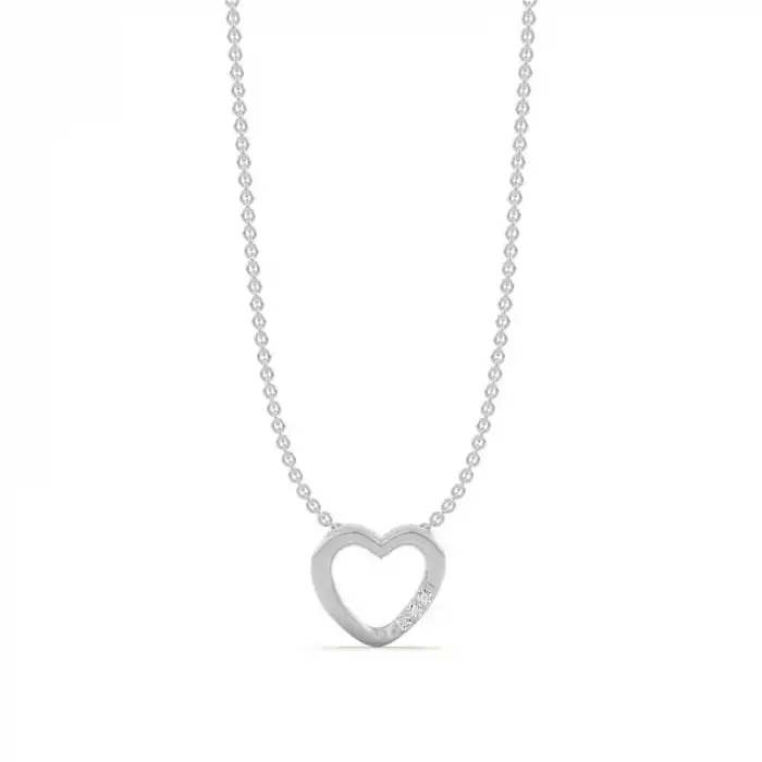 White Gold Everyday Diamond Pendants