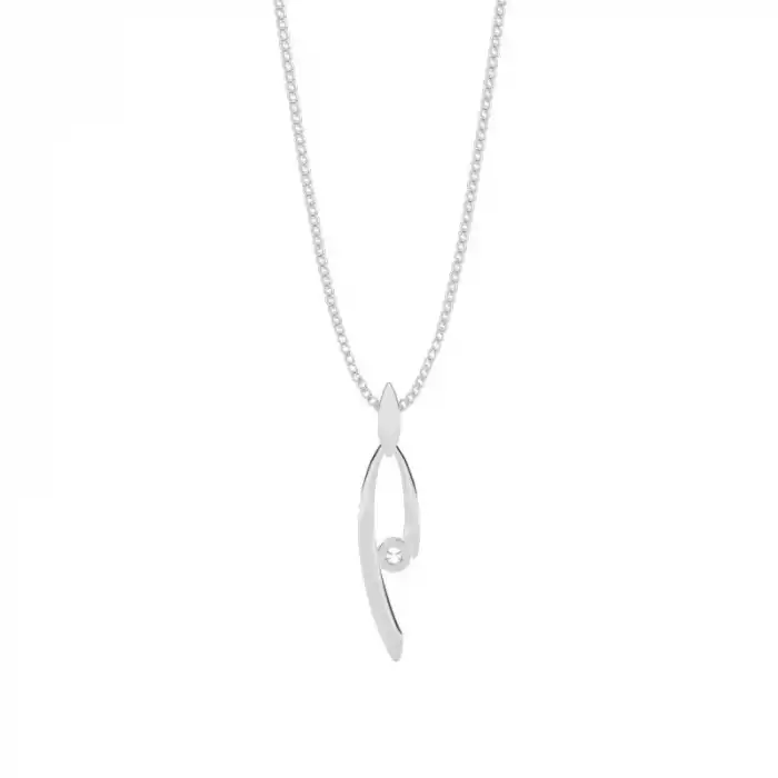White Gold Everyday Diamond Pendants