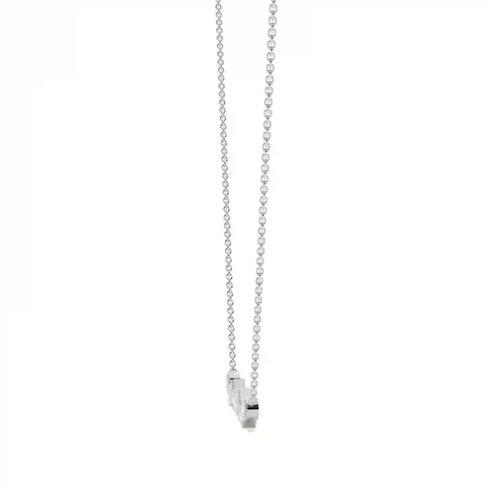 White Gold Everyday Diamond Pendants