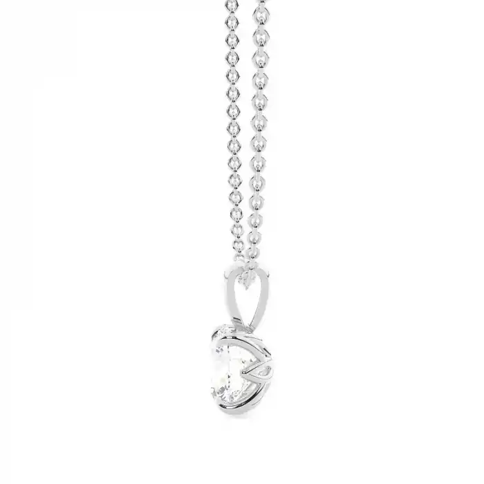 White Gold Everyday Diamond Pendants