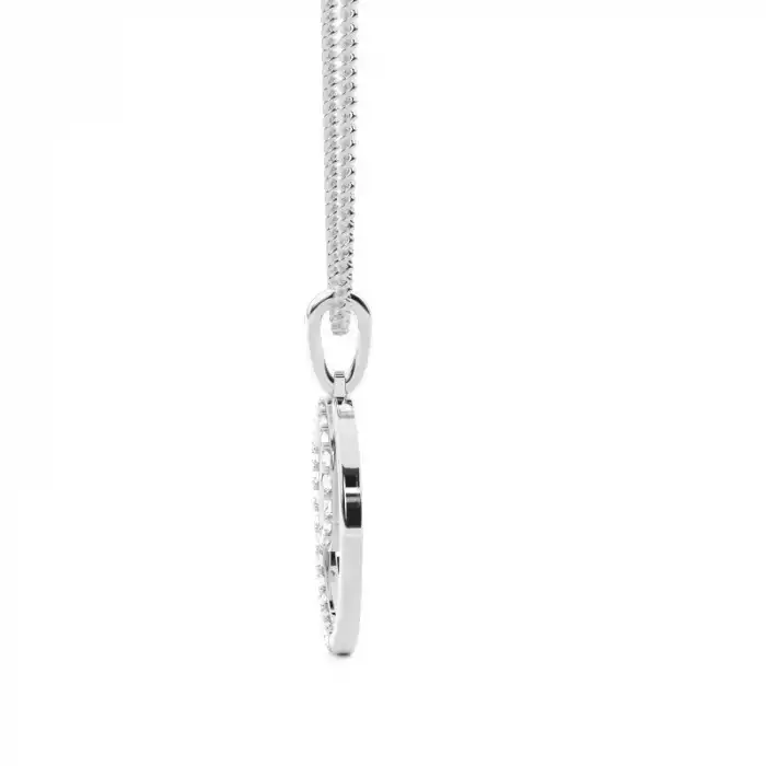 White Gold Everyday Diamond Pendants