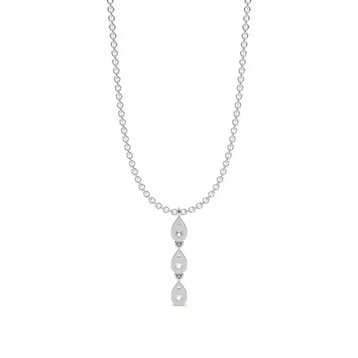 White Gold Everyday Diamond Pendants