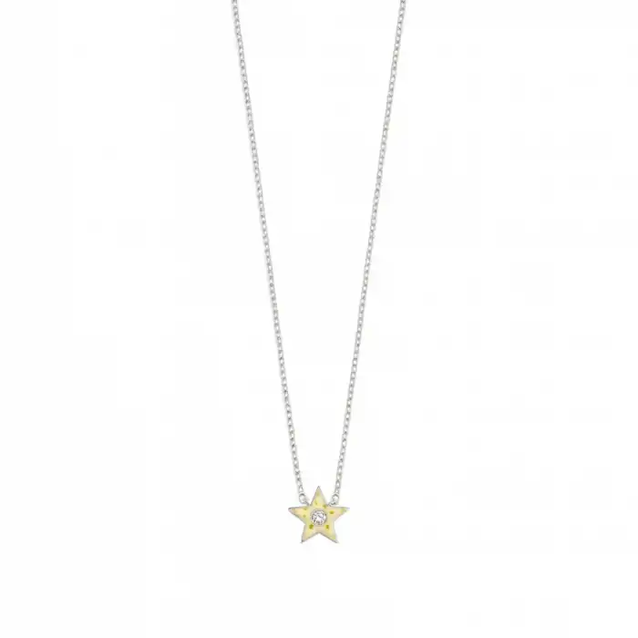 Yellow Amour Star Necklace