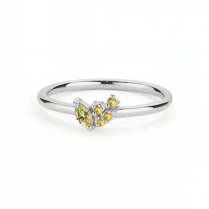 Yellow Bloom Ring