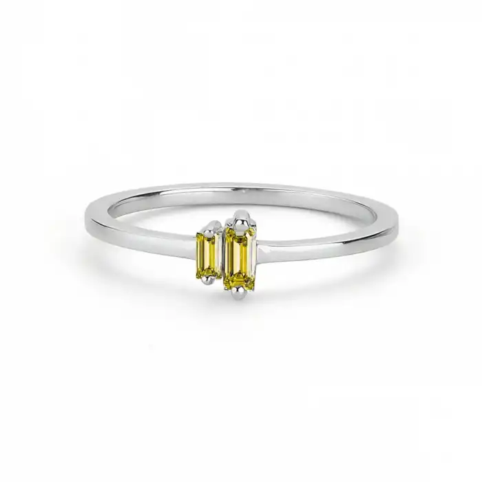 Yellow Echo Ring