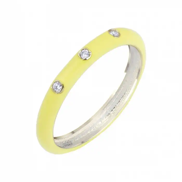 Yellow Lolly Ring