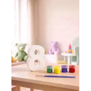 8 Rakamı Taş Boyama Hobi Seti