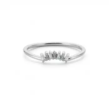 Baguette and Round Diamond Ring