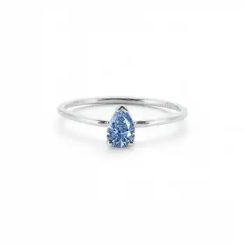 Blue Grand Drop Ring