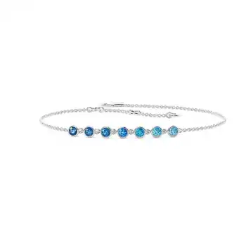 Blue Horizon Minimal Bracelet