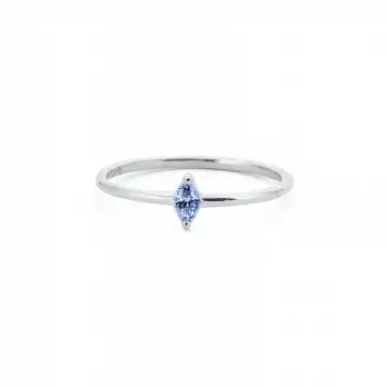 Blue Marquise Ring