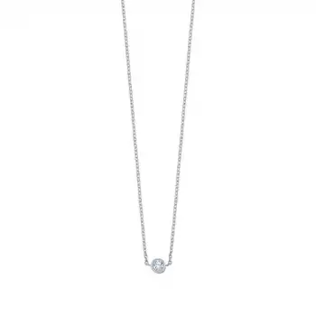Classic Diamond Pendant Necklace