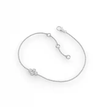 Cluster Diamond Bracelet