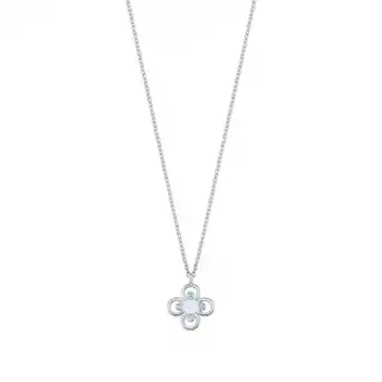 Diamond Bloom Pendant Necklace