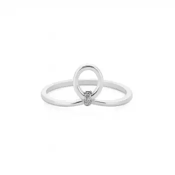 Diamond Knot Ring