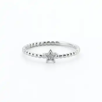 Diamond Star Ring
