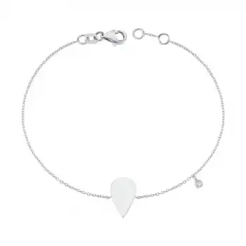 Diamond Teardrop Bracelet