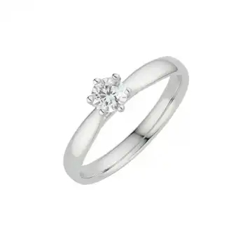 Elegant Solitaire Diamond Ring