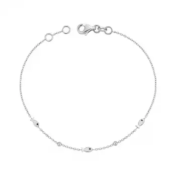 Enamel Fish & Diamond Chain Bracelet