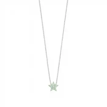 Green Amour Star Necklace