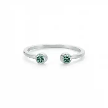 Green Balance Open Ring