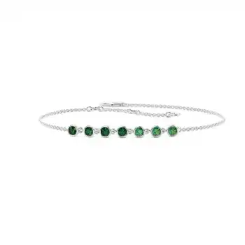 Green Horizon Minimal Bracelet