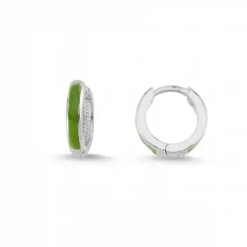 Green Mini Lolly Earrings