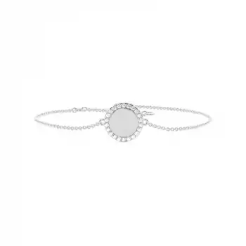 Halo Medallion Bracelet